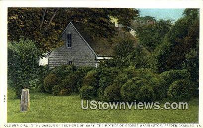Home Of Mary Washingtons Mother  - Fredericksburg, Virginia VA Postcard