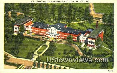 Sullins College  - Bristol, Virginia VA Postcard