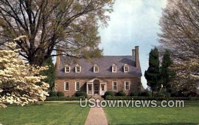 Gunston Hall  - Lorton, Virginia VA Postcard