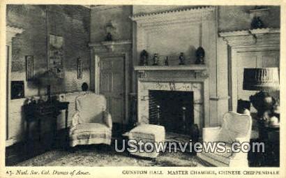 Gunston Hall Master Chamber  - Mason Neck, Virginia VA Postcard
