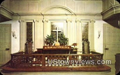 Bruton Parish Church  - Williamsburg, Virginia VA Postcard
