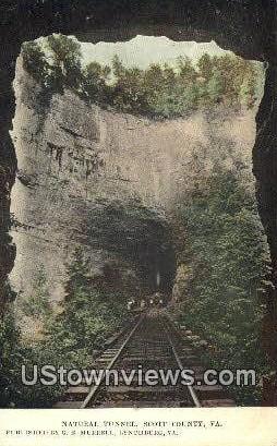 Natural Tunnel  - Scott County, Virginia VA Postcard