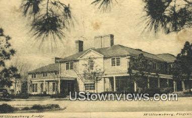 Williamsburg Lodge  - Virginia VA Postcard