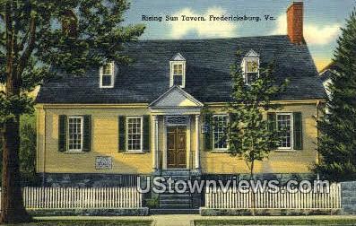 Rising Sun Tavern  - Fredericksburg, Virginia VA Postcard