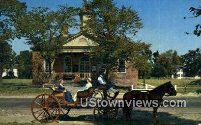 Courthouse Of 1770 - Williamsburg, Virginia VA Postcard