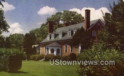 Gunston Hall on the Potomac - Misc, Virginia VA Postcard