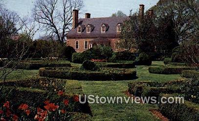Gunston Hall - Lorton, Virginia VA Postcard