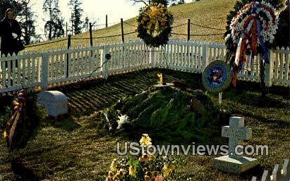 John F Kennedy Grave - Arlington, Virginia VA Postcard