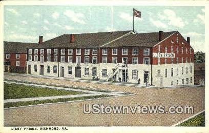 Libby Prison - Richmond, Virginia VA Postcard
