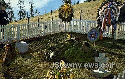 Grave Of JFK - Arlington, Virginia VA Postcard
