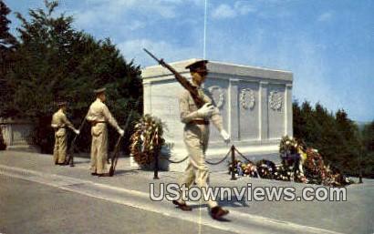 Tomb Of Unknown Soldiers - Arlington, Virginia VA Postcard