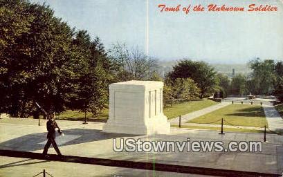 Tomb Of Unknown Soldiers - Arlington, Virginia VA Postcard