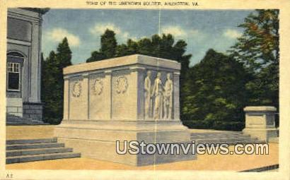 Tomb Of The Unknown Soldier - Arlington, Virginia VA Postcard