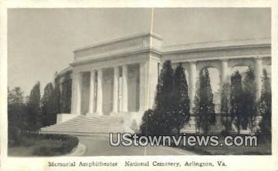Memorial Amphitheater  - Arlington, Virginia VA Postcard