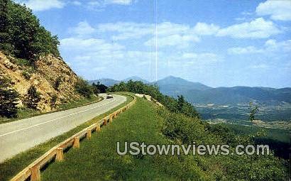 Blue Ridge Parkway, Virginia, VA, Postcard