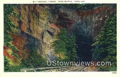 Natural Tunnel  - Bristol, Virginia VA Postcard