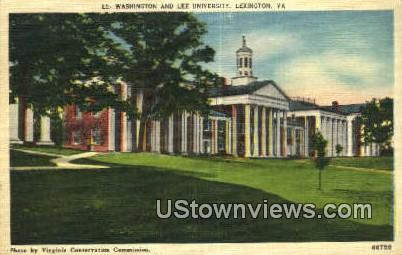 Washington And Lee University  - Lexington, Virginia VA Postcard