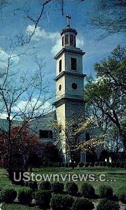 St Johns Church Interior  - Richmond, Virginia VA Postcard