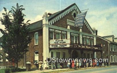 The Barter Theatre  - Abingdon, Virginia VA Postcard