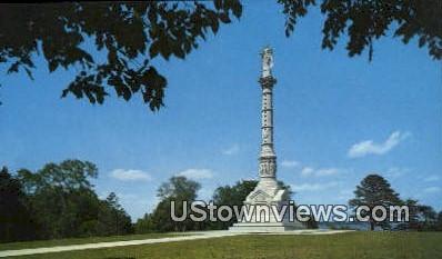 Monument To victory And Alliance  - Yorktown, Virginia VA Postcard