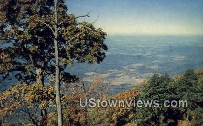 Blue Ridge Parkway , Virginia, VA, Postcard
