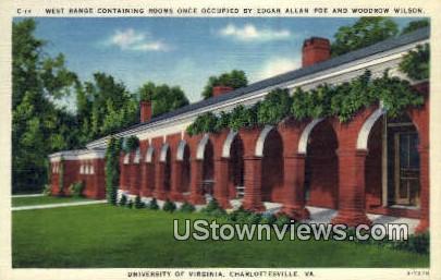 University Of Virginia Cabell Hall - Charlottesville Postcard