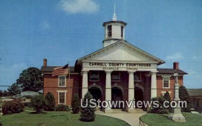 Carroll County Court House  - Hillsville, Virginia VA Postcard