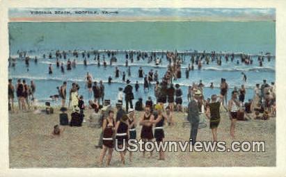Virginia Beach  - Norfolk Postcard