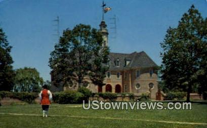 Colonial Capitol  - Williamsburg, Virginia VA Postcard