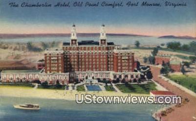 The Chamberlin Hotel  - Fort Monroe, Virginia VA Postcard