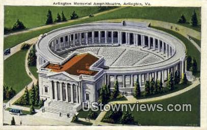 Memorial Amphitheatre  - Arlington, Virginia VA Postcard