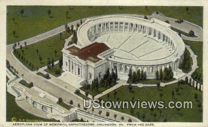 Memorial Amphitheatre  - Arlington, Virginia VA Postcard