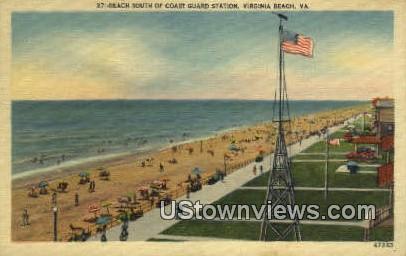 Coast Guard Station  - Virginia Beach Postcards, Virginia VA Postcard