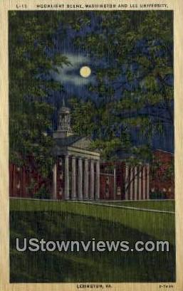 Washington Lee University  - Lexington, Virginia VA Postcard
