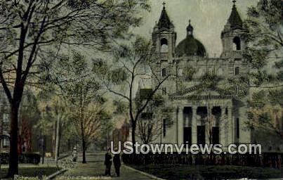 Cathedral Of The Sacred Heart  - Richmond, Virginia VA Postcard