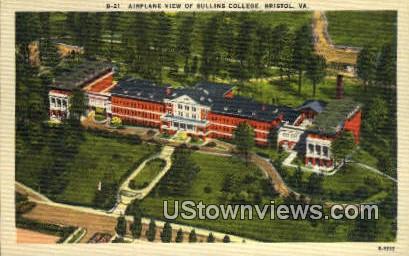 Sullins College  - Bristol, Virginia VA Postcard