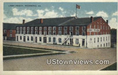 Libby Prison  - Richmond, Virginia VA Postcard