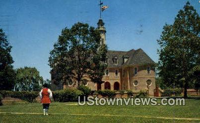 Colonial Capitol  - Williamsburg, Virginia VA Postcard