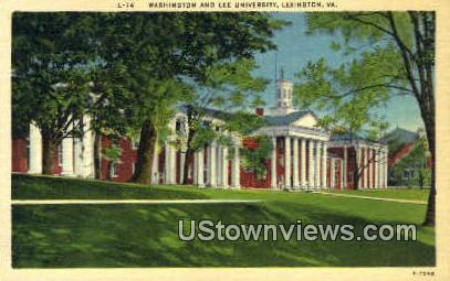 Washington And Lee University  - Lexington, Virginia VA Postcard
