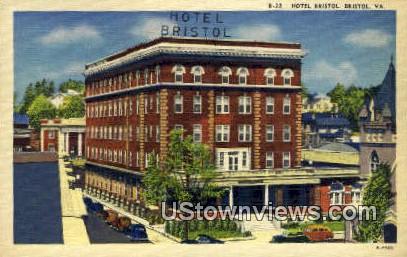 Hotel Bristol  - Virginia VA Postcard