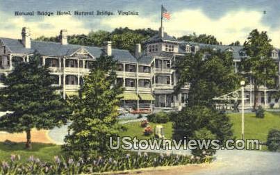 Natural Bridge Hotel  - Virginia VA Postcard