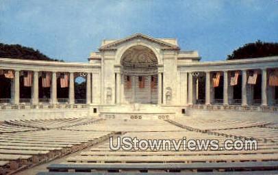 Arlington Memorial Amphitheatre  - Arlington National Cemetary, Virginia VA Postcard