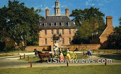 Governors Palace  - Williamsburg, Virginia VA Postcard