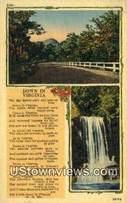 Misc, Virginia, VA, Postcard