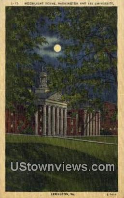 Washington & Lee University - Lexington, Virginia VA Postcard