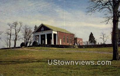 The Jeffersontown Baptist Church  - Virginia VA Postcard