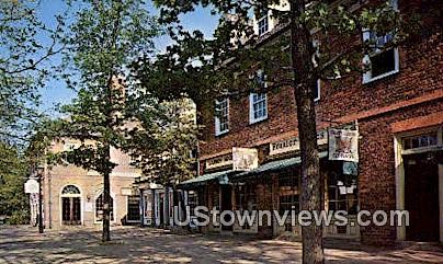 Merchants Square  - Williamsburg, Virginia VA Postcard