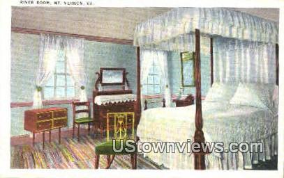 River Room  - Mount Vernon, Virginia VA Postcard
