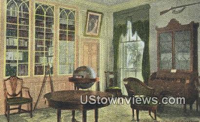 Washingtons Library  - Mount Vernon, Virginia VA Postcard
