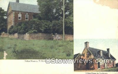 Nelson Mansion  - Yorktown, Virginia VA Postcard